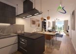 Whg 7 - Genial geschnittene Dreizimmerwohnung mit Südterrasse und Gartenanteil - WohnenKücheEssen_Exposé