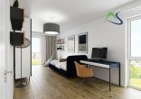 KfW 40 - Großzügige EG-Wohnung mit ca. 215m² Gartenanteil - Ovi330_minimalistic_Kinderzimmer_ezb