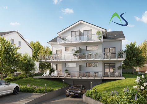 KfW 40 – Großzügige EG-Wohnung mit ca. 215m² Gartenanteil, 93138 Lappersdorf / Kareth, Terrassenwohnung