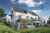 Grundstück mit Baugenehmigung für modernes Mehrfamilienhaus in Traumlage von Kareth/ Lappersdorf - Außenansicht Südwest