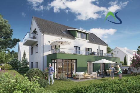 Grundstück mit Baugenehmigung für modernes Mehrfamilienhaus in Traumlage von Kareth/ Lappersdorf, 93138 Lappersdorf, Wohngrundstück