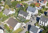 Grundstück mit Baugenehmigung für modernes Mehrfamilienhaus in Traumlage von Kareth/ Lappersdorf - Luftaufnahme