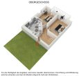 KFW 55 - Doppelhaushälfte in traumhafter, ruhiger Lage in Massivbauweise mit Keller! - Grundriss 3D OG