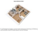KFW 55 - Doppelhaushälfte in traumhafter, ruhiger Lage in Massivbauweise mit Keller! - Grundriss 3D DG