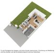 KFW 55 - Doppelhaushälfte in traumhafter, ruhiger Lage in Massivbauweise mit Keller! - Grundriss 3D EG